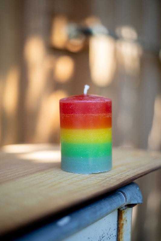 Rainbow Pride Pillar